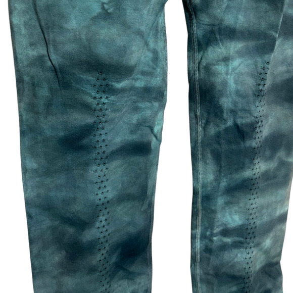ree People Movement Good Karma Leggings Womens M/L High Rise Tie Dye Ozark Mist - Picture 5 of 6